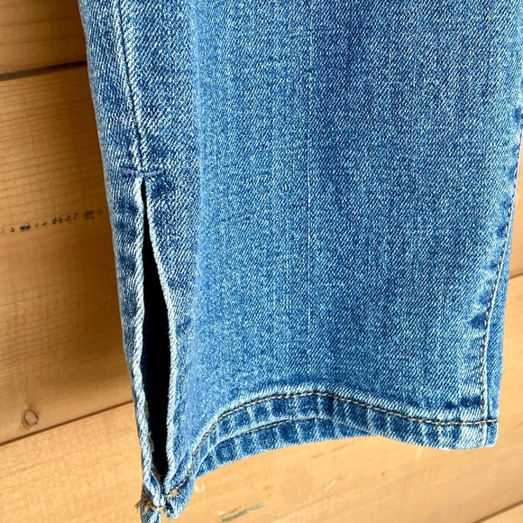 Old Navy OG Blue High Waisted Side Split Ankle Jeans Plus Size 20. EUC - Picture 2 of 15